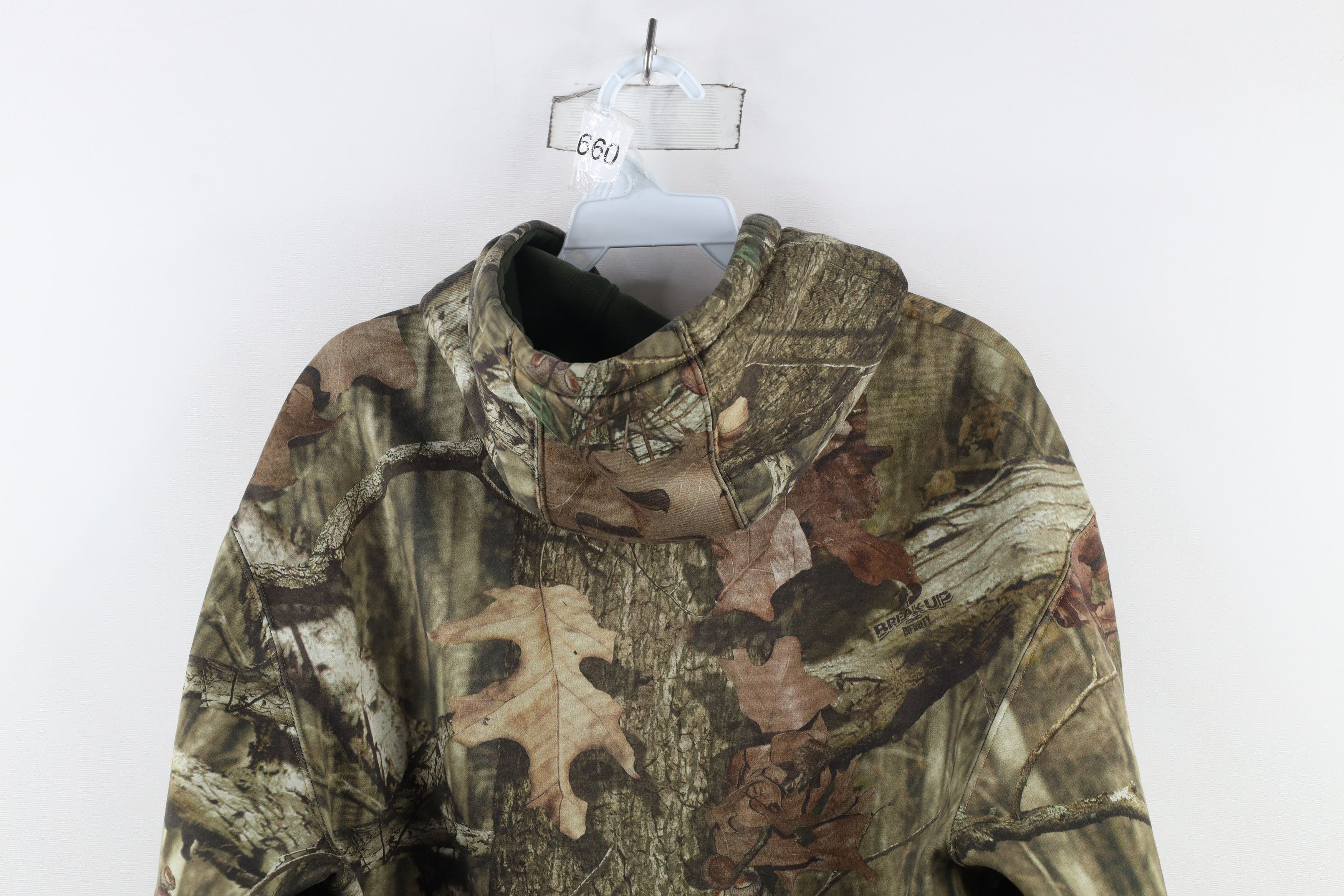 Under Armour × Vintage Under Armour Big Logo Infinity Camouflage Hoodie Sweatshirt Size US S / EU 44-46 / 1 - 11 Thumbnail