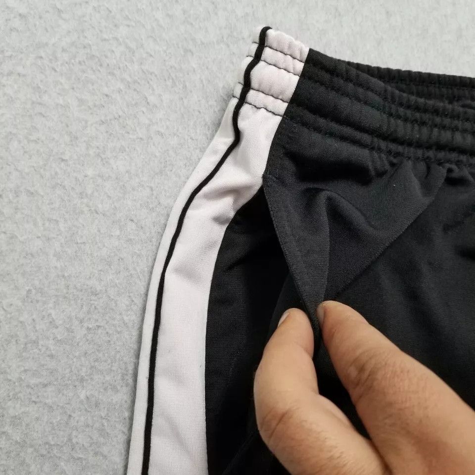Puma Puma Track Pants Womens Small 32x31 Black Logo Stipes Jogger Size 32" / US 10 / IT 46 - 9 Thumbnail