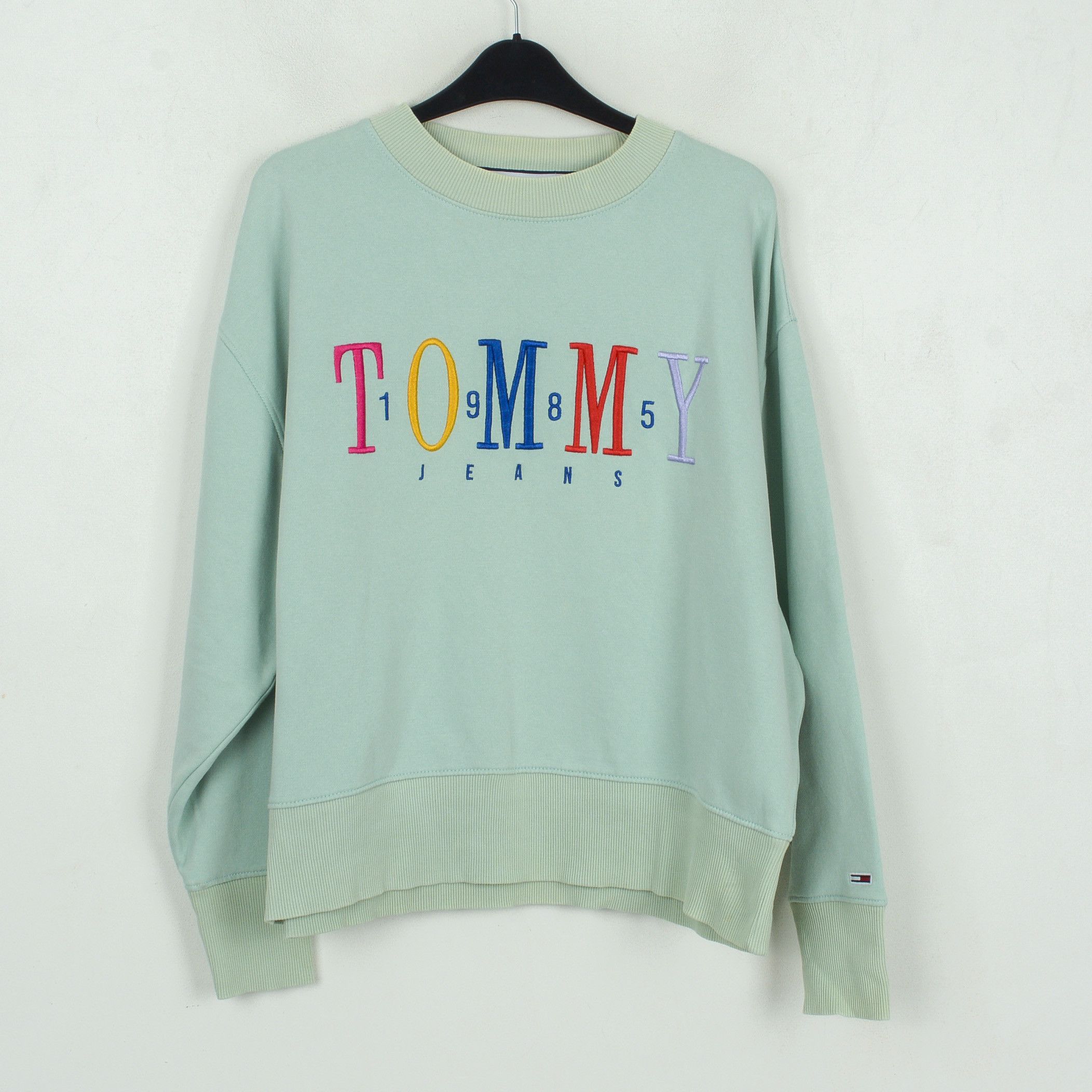 Tommy jeans multicolor outlet sweatshirt