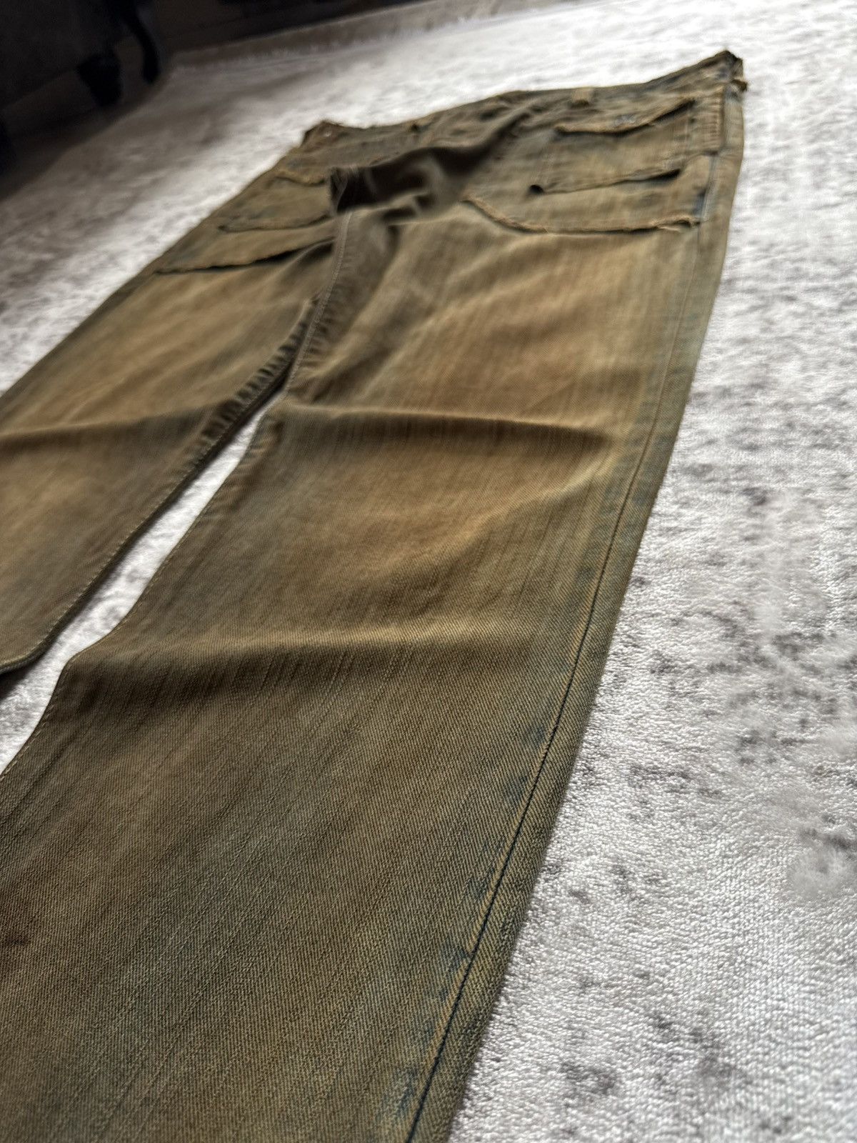 Edwin Edwin XV OG Bush Pocket Mud Wash Work Wear Style Jeans Size US 34 / EU 50 - 11 Thumbnail
