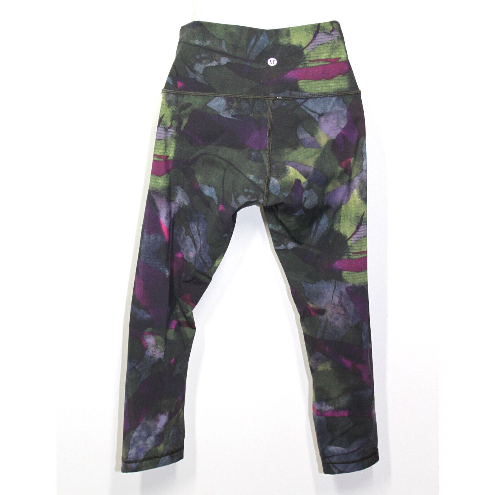 Lululemon LULULEMON Wunder Under Crop Camo Full-On Luxtreme Pants Sz 6 Size 28" / US 6 / IT 42 - 3 Thumbnail