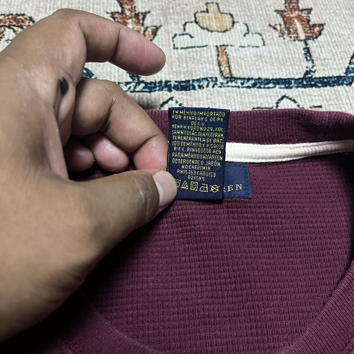 Polo Ralph Lauren × Ralph Lauren Polo Ralph Lauren Maroon Longsleeve Size US M / EU 48-50 / 2 - 6 Thumbnail