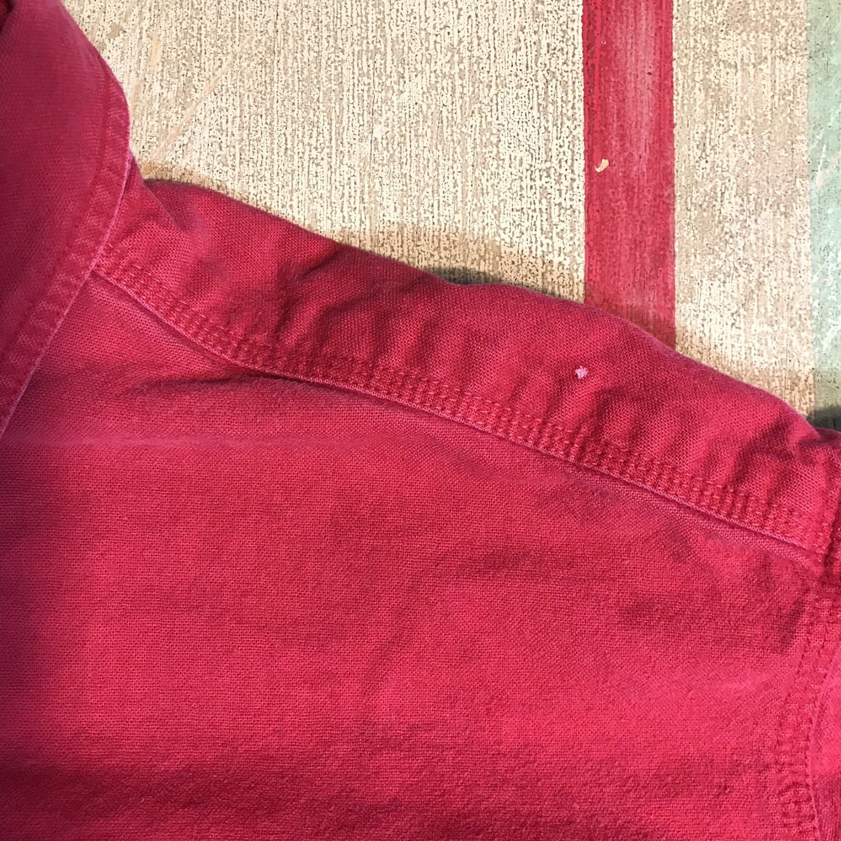 Vintage VINTAGE Woolrich Shirt Mens 2XL Red Button Up Sportsman Outdoor Worn Distressed Size US XXL / EU 58 / 5 - 5 Thumbnail