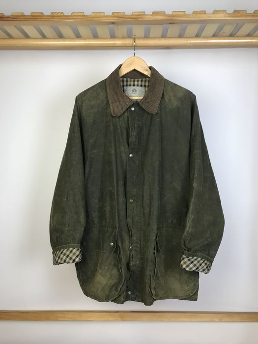 Vintage Vintage Aquascutum wax jacket Grailed