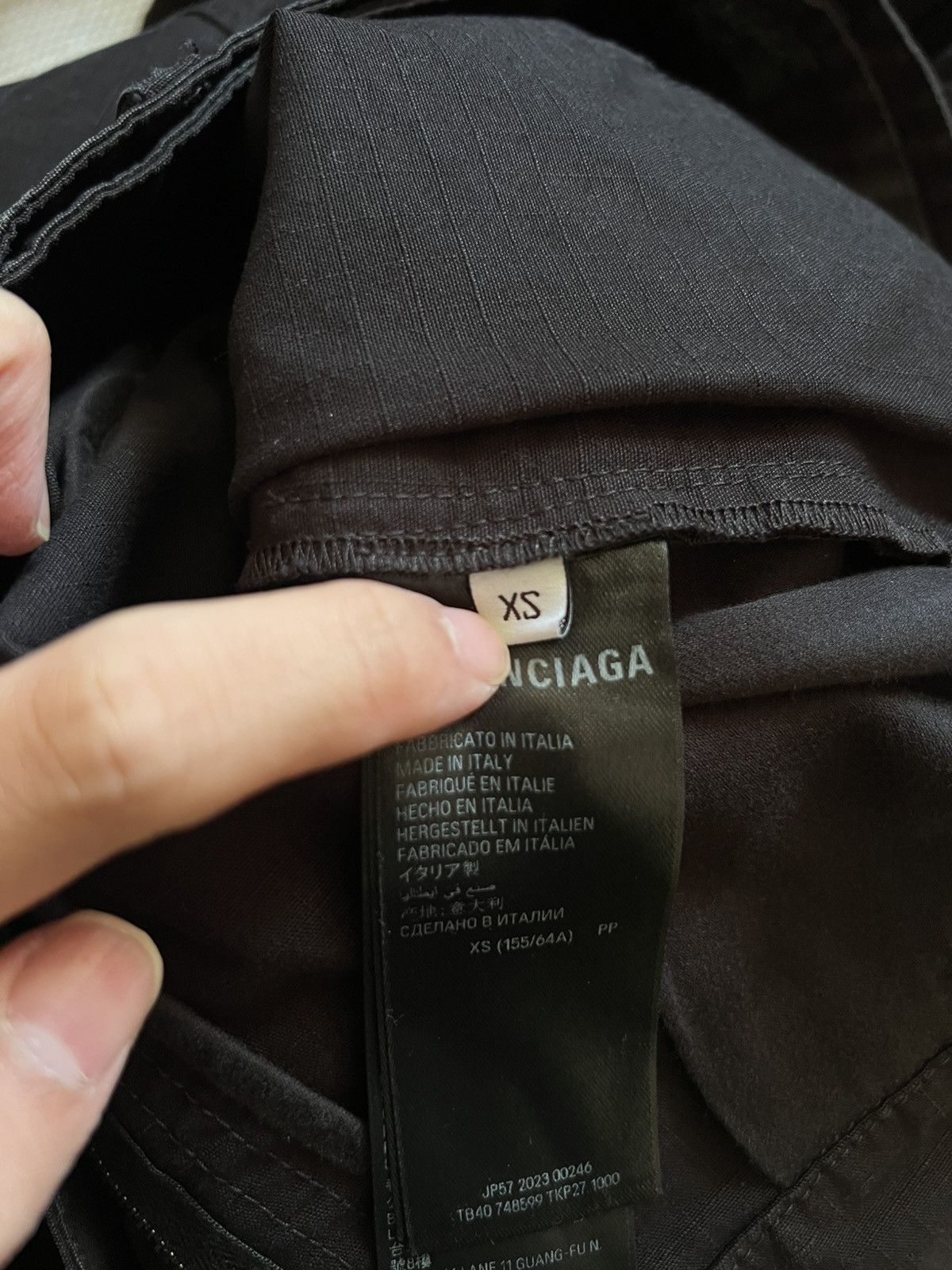 Balenciaga Balenciaga Cargo Ripstop Double Layer Apron Skirt Size US 32 / EU 48 - 11 Thumbnail