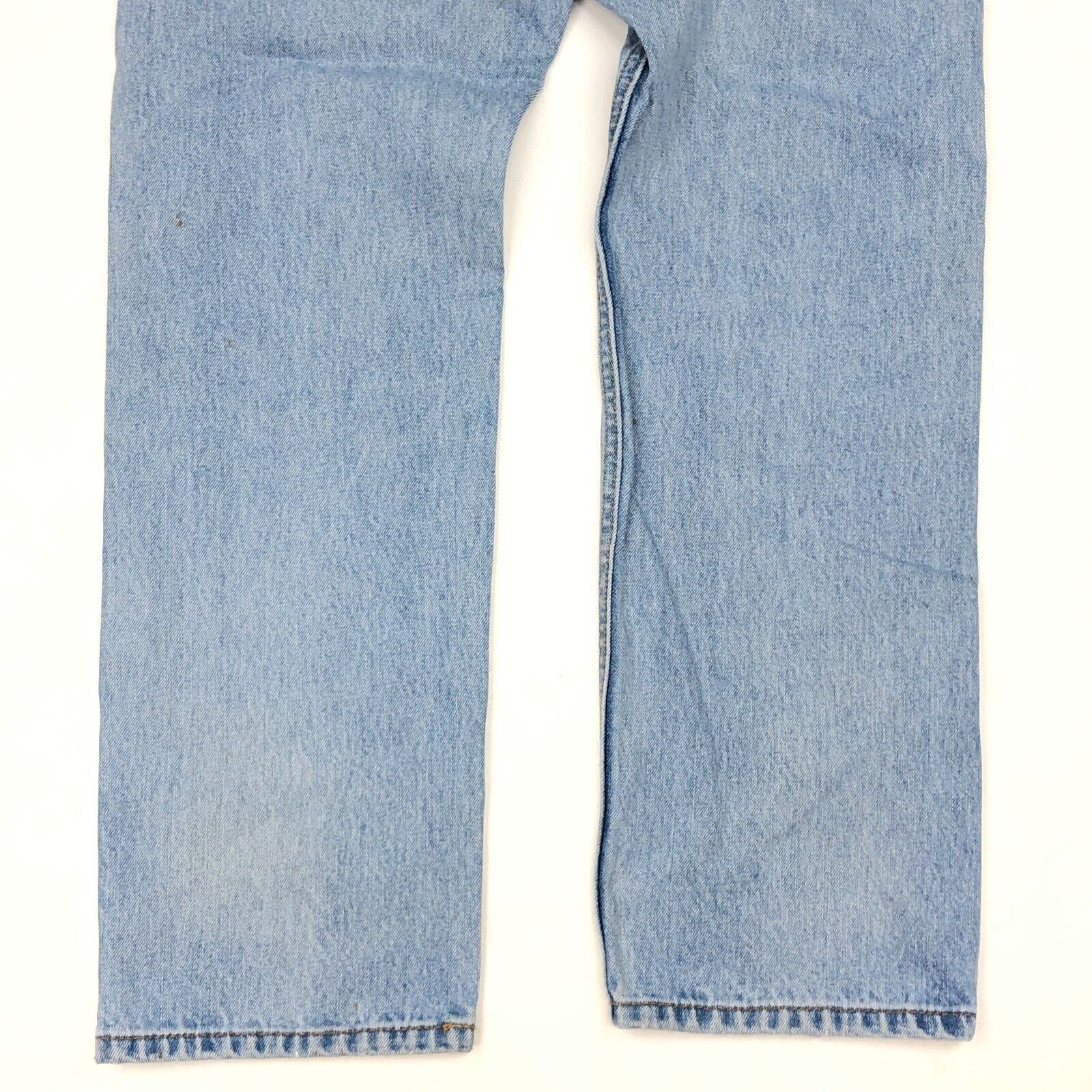 Levi's Levis 505 Light Wash Denim Jeans size 32x30 Mens Streetwear Size US 32 / EU 48 - 6 Thumbnail