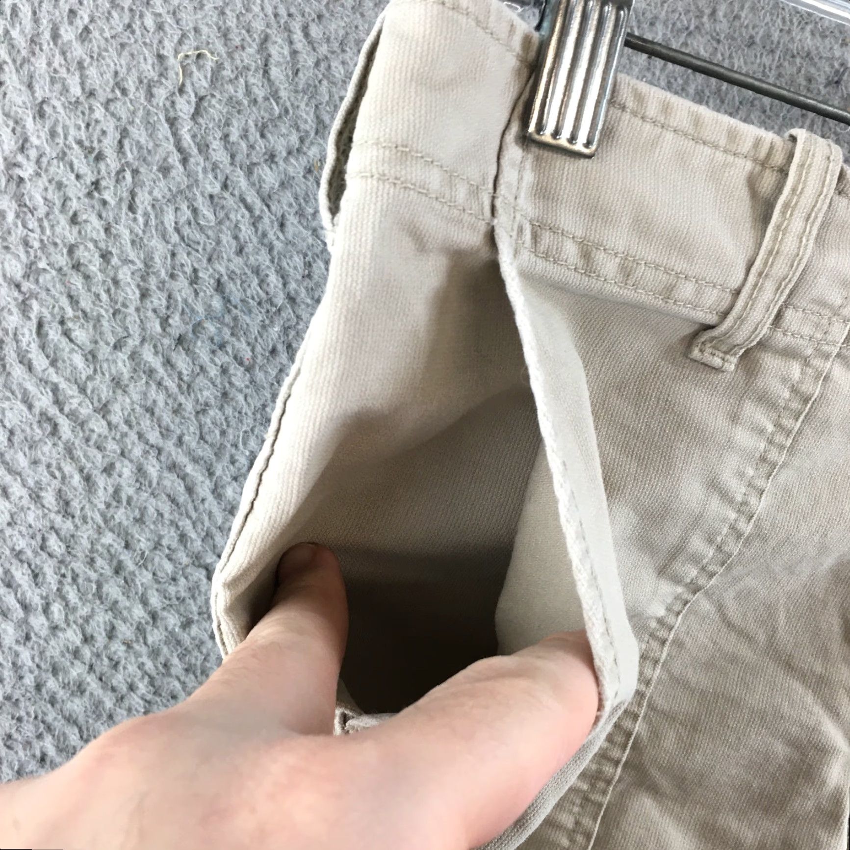 American Eagle Outfitters American Eagle Outfitters Shorts Women 8 Tan Cargo Cotton Zip Fly Regular Fit Ladies Casual Summer Mens Womens Size 30" / US 8 / IT 44 - 5 Thumbnail