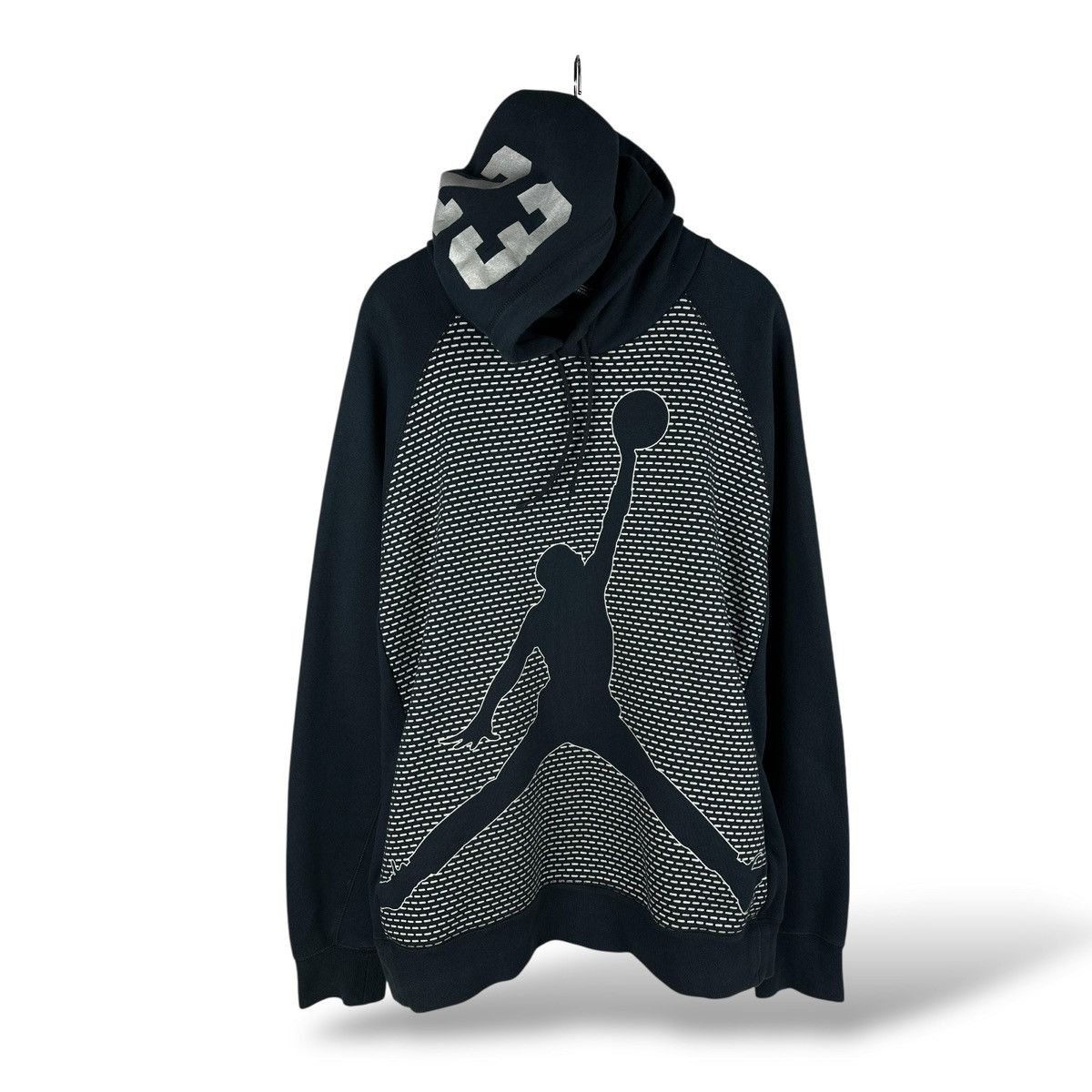 Jordan Brand Vintage Nike Air Jordan 23 Hoodie Jumpman Reflective Logo Size US L / EU 52-54 / 3 - 1 Thumbnail