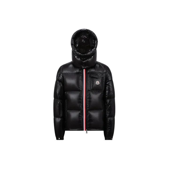 Moncler Moncler Montbeliard FW24 Striped Zip Hooded Down Jacket Size US M / EU 48-50 / 2 - 1 Thumbnail