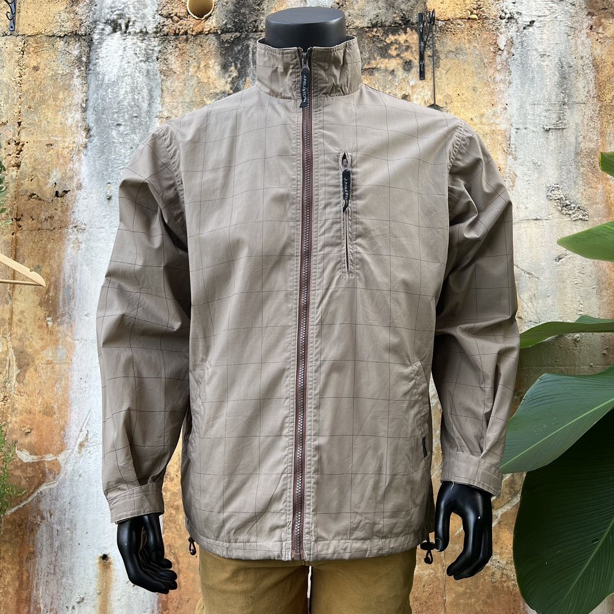Japanese Brand Vintage Modern Zip Up Windbreaker Jacket Jungle Storm Size US M / EU 48-50 / 2 - 1 Thumbnail