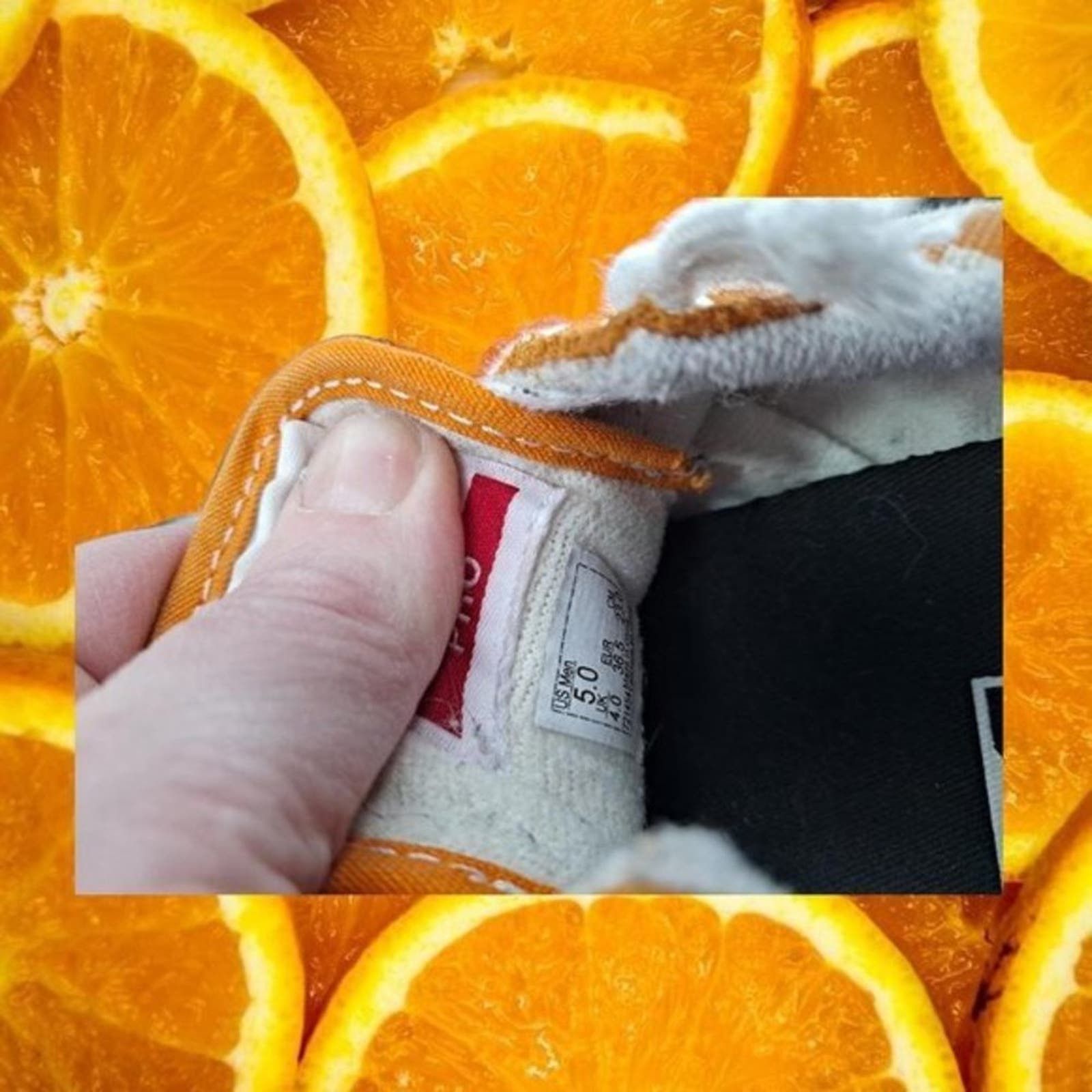 Vans Vans Pro Sneakers Orange and White Check Size 5 Size US 5 / EU 37 - 8 Thumbnail