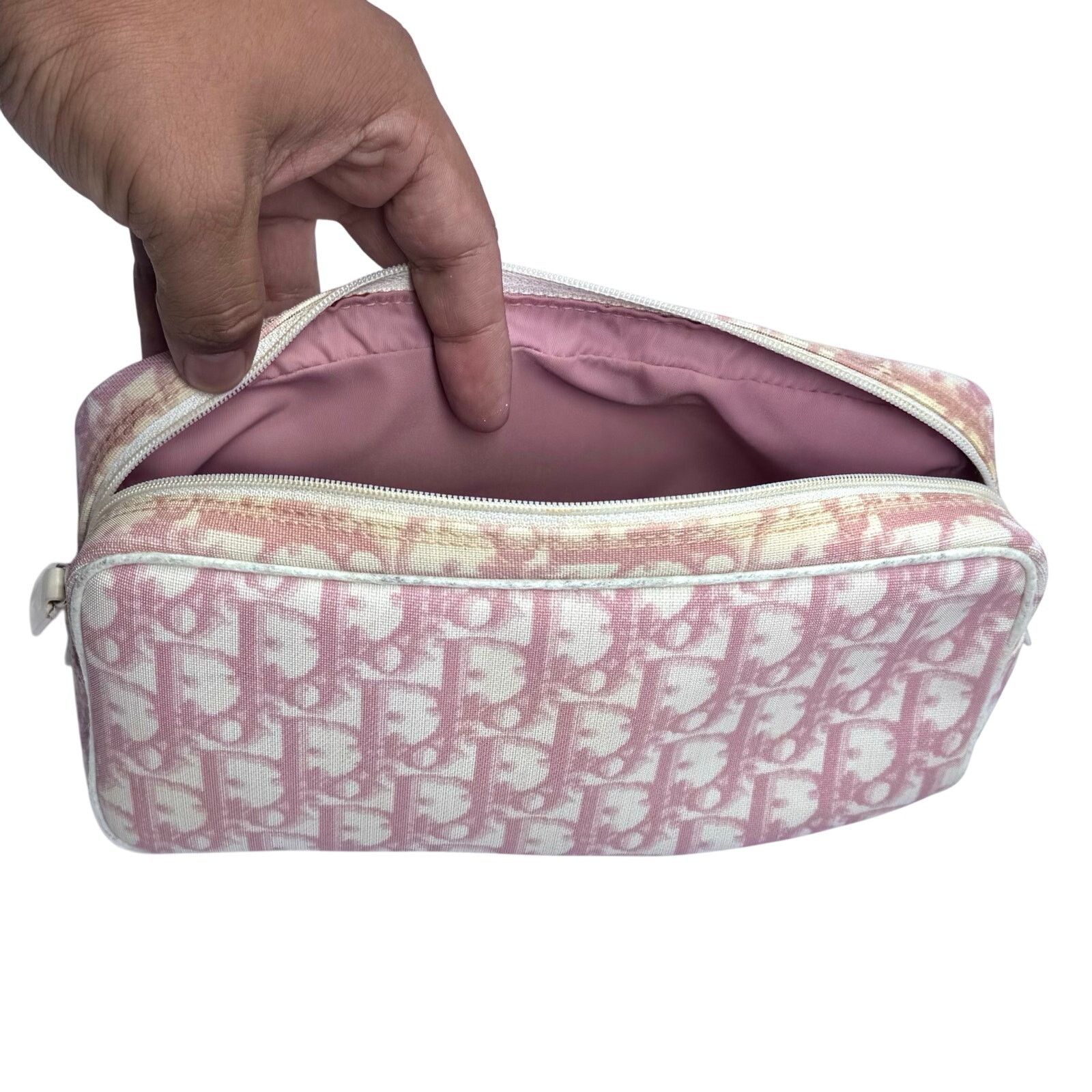 Dior Christian Dior Vintage Oblique Pouch Size ONE SIZE - 10 Thumbnail