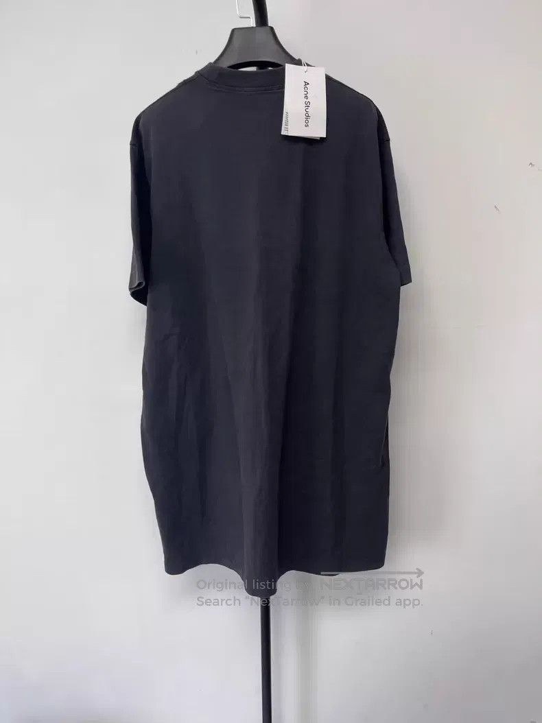 Acne Studios Acne Studios Letter crewneck short-sleeve T-shirt, black Size US S / EU 44-46 / 1 - 2 Thumbnail