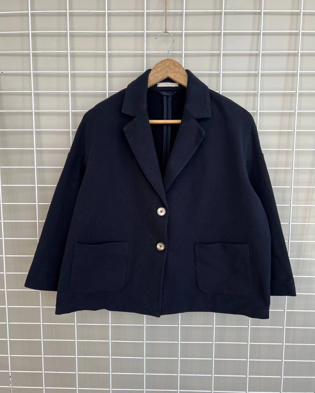 Circolo 1901 Cotton Blazer Womens Size 44 or M Button Jacket