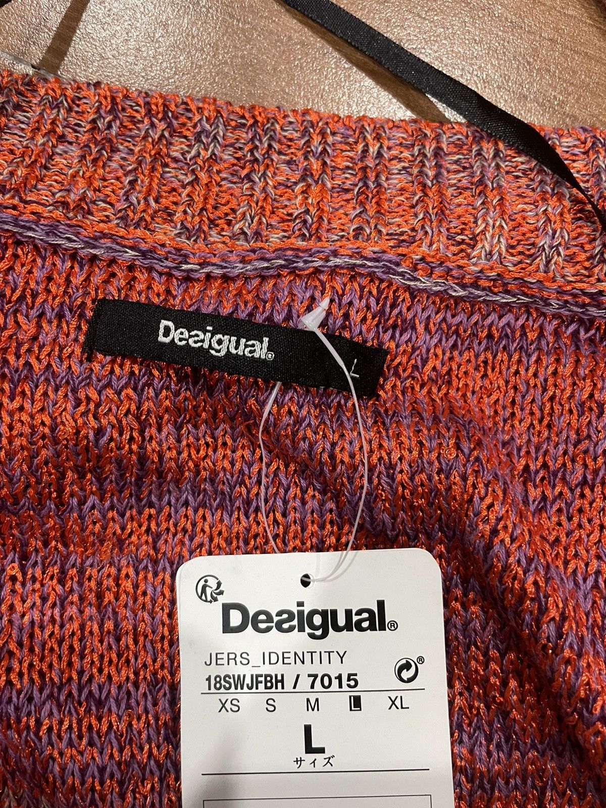 Desigual Desigual Long Cardigan Size L / US 10 / IT 46 - 4 Thumbnail
