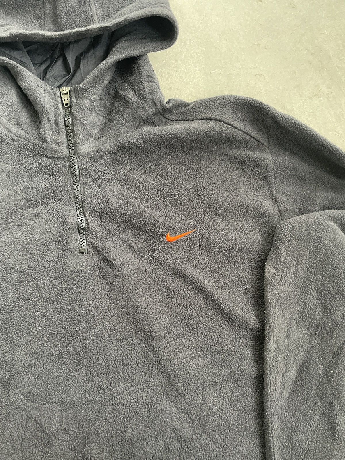 Nike × Vintage VINTAGE NIKE ANORAK FLEECE Size US L / EU 52-54 / 3 - 3 Thumbnail