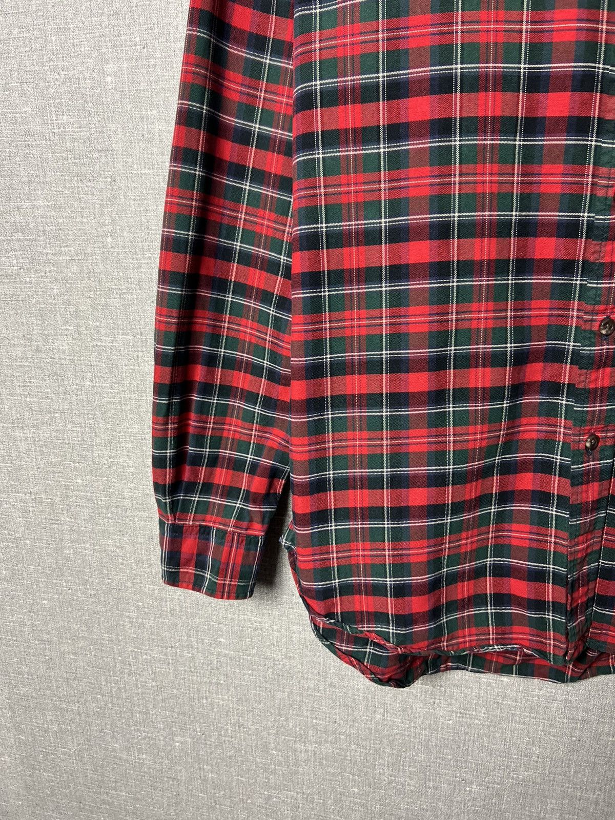Polo Ralph Lauren Polo Ralph Lauren American Plaid Long Sleeve Shirt Size US M / EU 48-50 / 2 - 6 Thumbnail