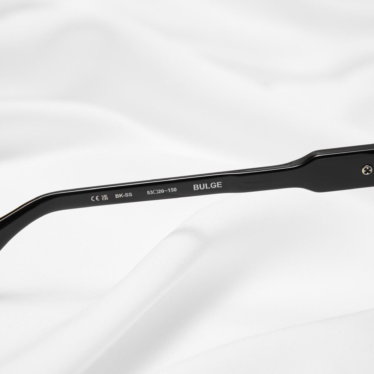 Chrome Hearts CHROME HEARTS BULGE BLACK SHINY SILVER GLASSES Size ONE SIZE - 6 Thumbnail