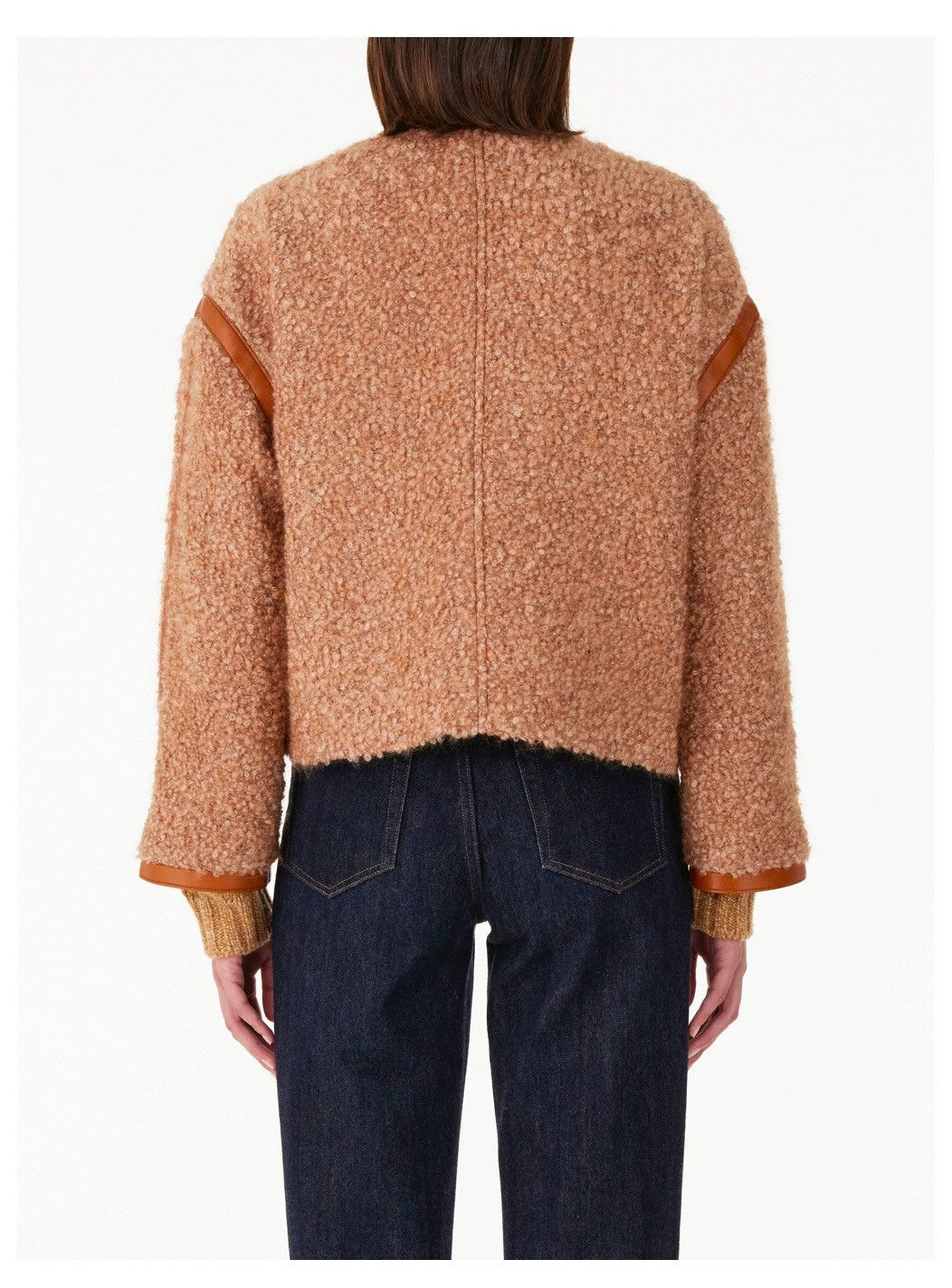 Loro Piana o1srvl11e0125 FAM8539 Carina Jacket in Brown Size XS / US 0-2 / IT 36-38 - 4 Thumbnail