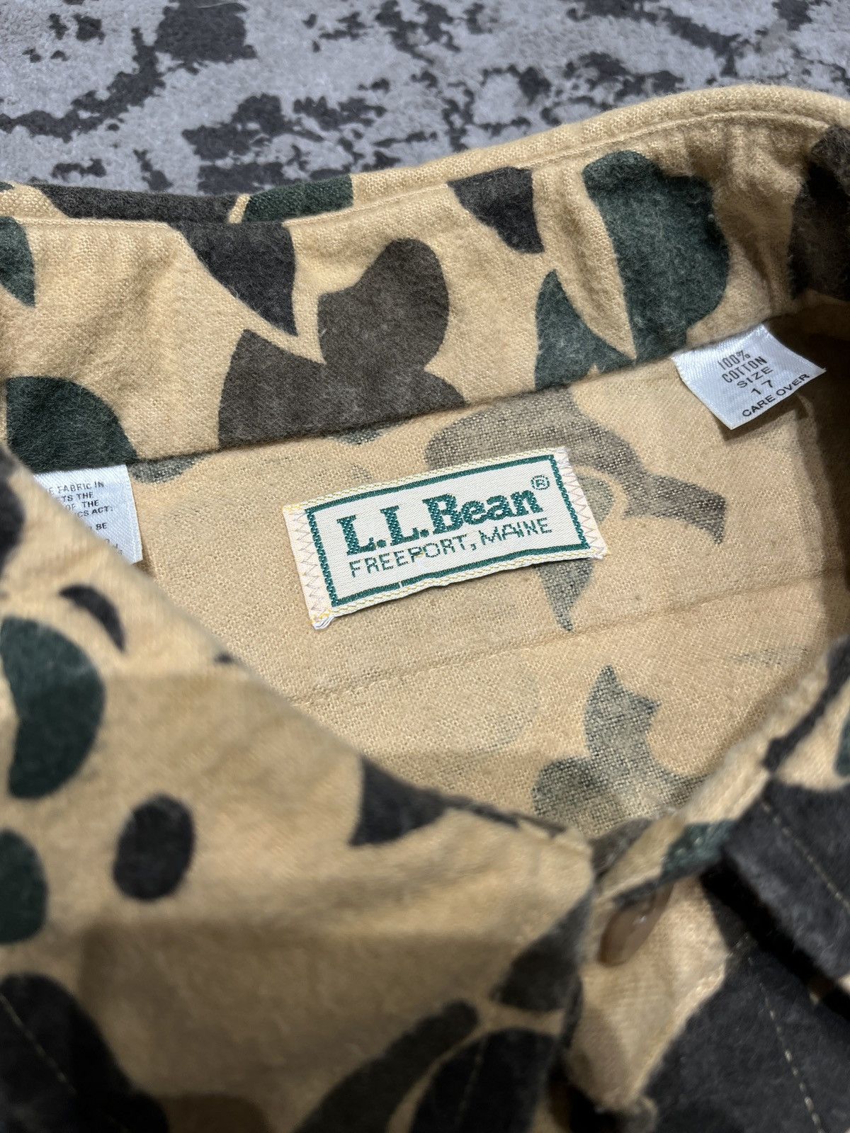 L.L. Bean Vintage L.L. Bean Duck Camo Size US XL / EU 56 / 4 - 3 Thumbnail