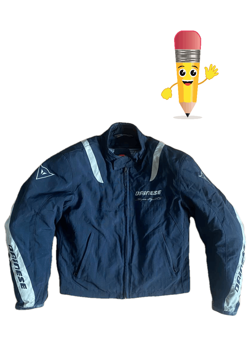 Dainese Vintage Dainese Motorcycle Biker Lined Jacket Size US M / EU 48-50 / 2 - 1 Thumbnail
