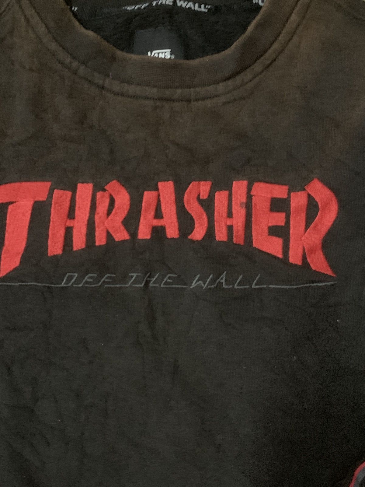 Thrasher × Vans Sun Faded Trasher X Vans Long Sleeve Tee Size US S / EU 44-46 / 1 - 6 Thumbnail
