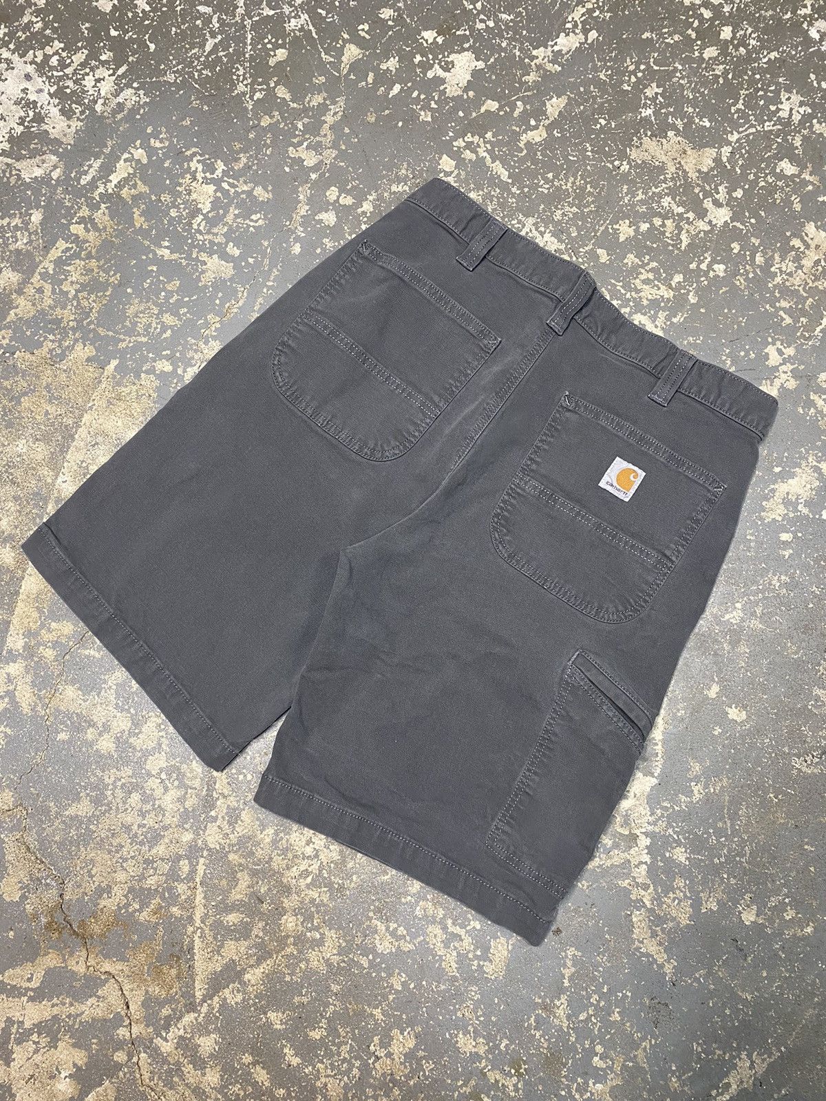 Vintage Carhartt Relaxed Fit Cargo Baggy Shorts Gray Jorts | Grailed