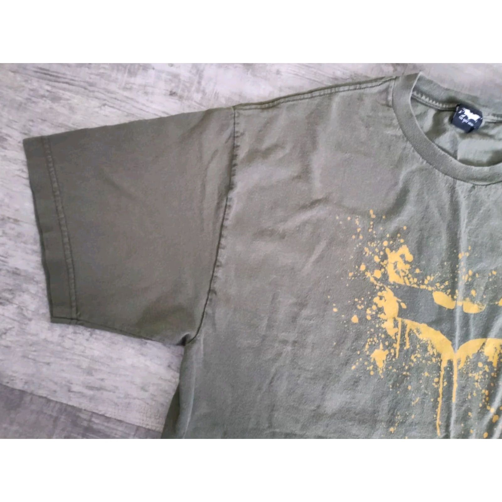 DC Comics VINTAGE Batman The Dark Knight Movie Promo Graphic T-Shirt Men Large Green DC Comics Rare Size US L / EU 52-54 / 3 - 4 Thumbnail