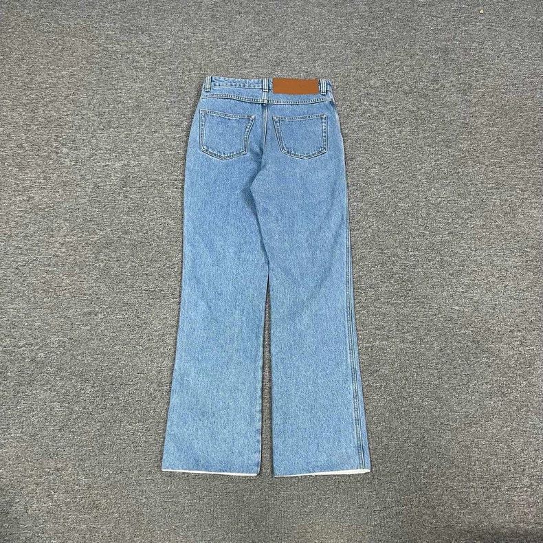 Loewe Loewe Washable denim with edge leather label Size US 34 / EU 50 - 2 Thumbnail