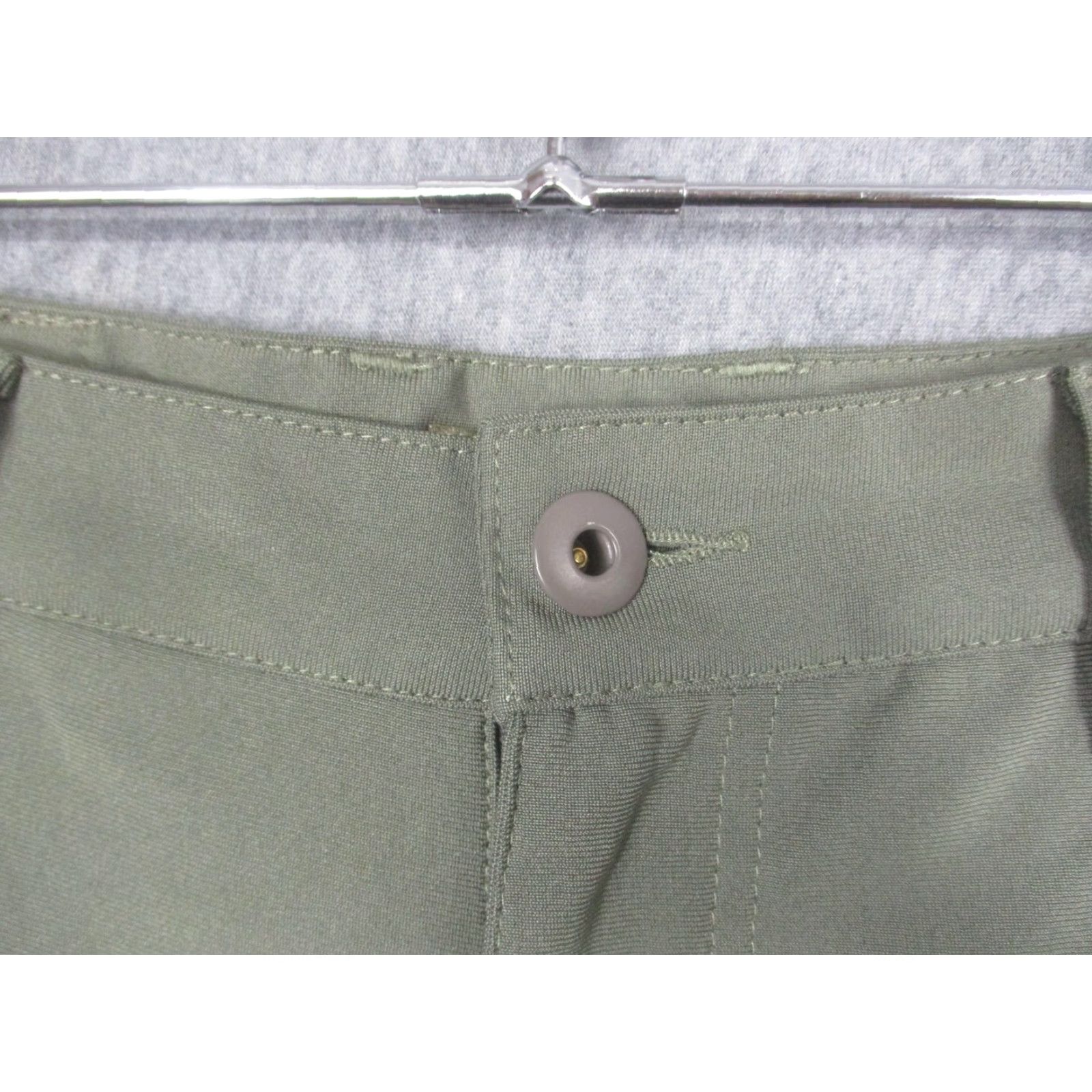 Vintage TSG Pants Mens 34x32 Green Microfiber Lined Straight Leg 5 Pocket Casual Size US 34 / EU 50 - 4 Thumbnail