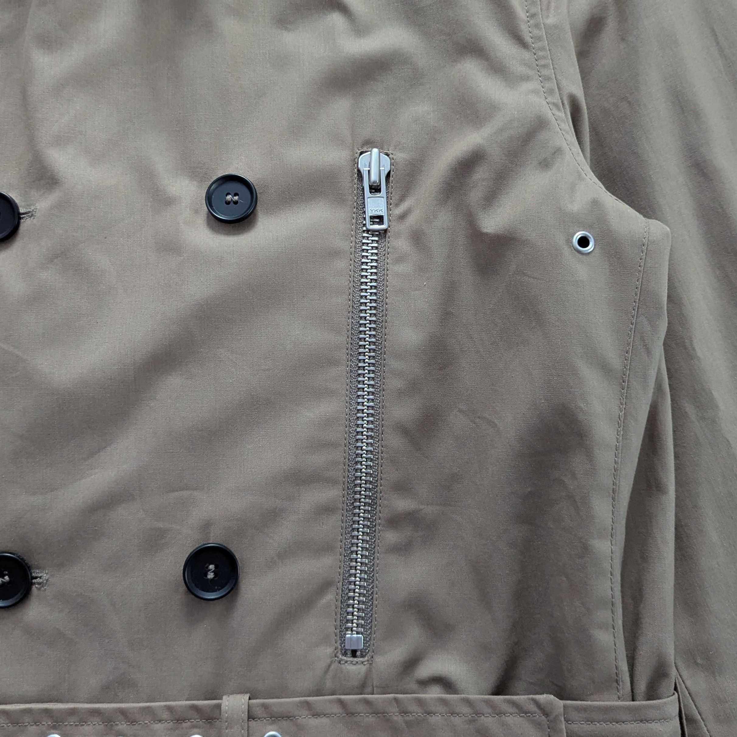 The Kooples The Kooples Trench Esprit Perfecto Jacket With Belt Cotton Size US M / EU 48-50 / 2 - 5 Thumbnail