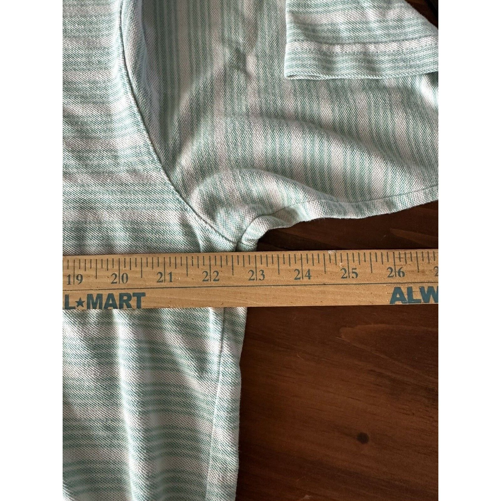 Columbia COLUMBIA Omni Wick Polo XL, White w/Teal Stripe Size US XL / EU 56 / 4 - 6 Thumbnail