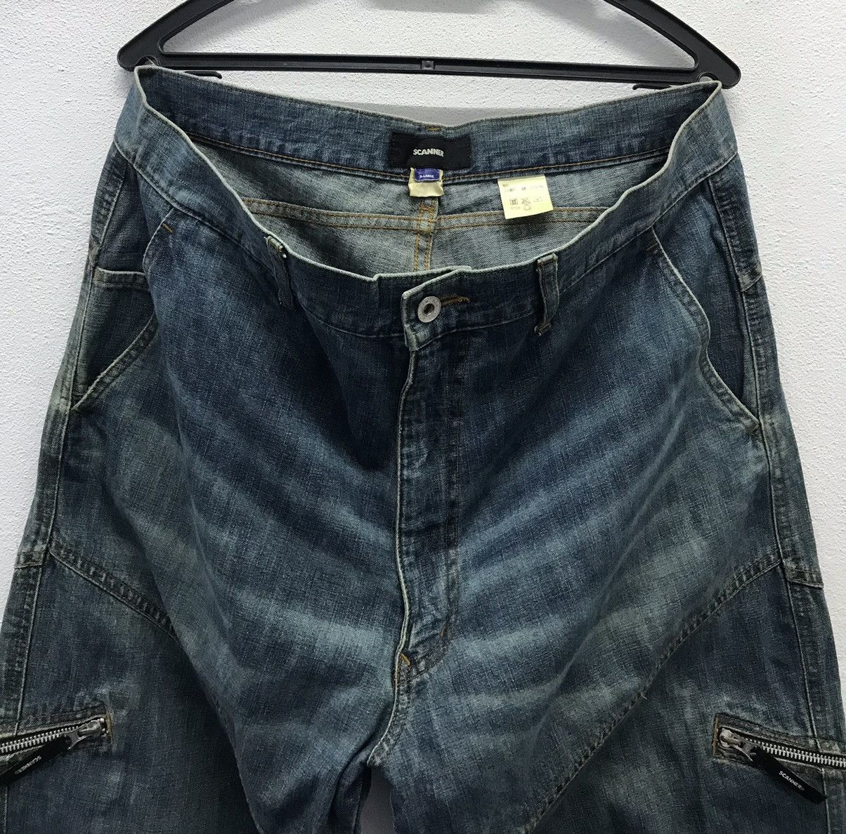 Japanese Brand × Vintage Vintage Scanners Denim Pants Size US 37 - 3 Thumbnail