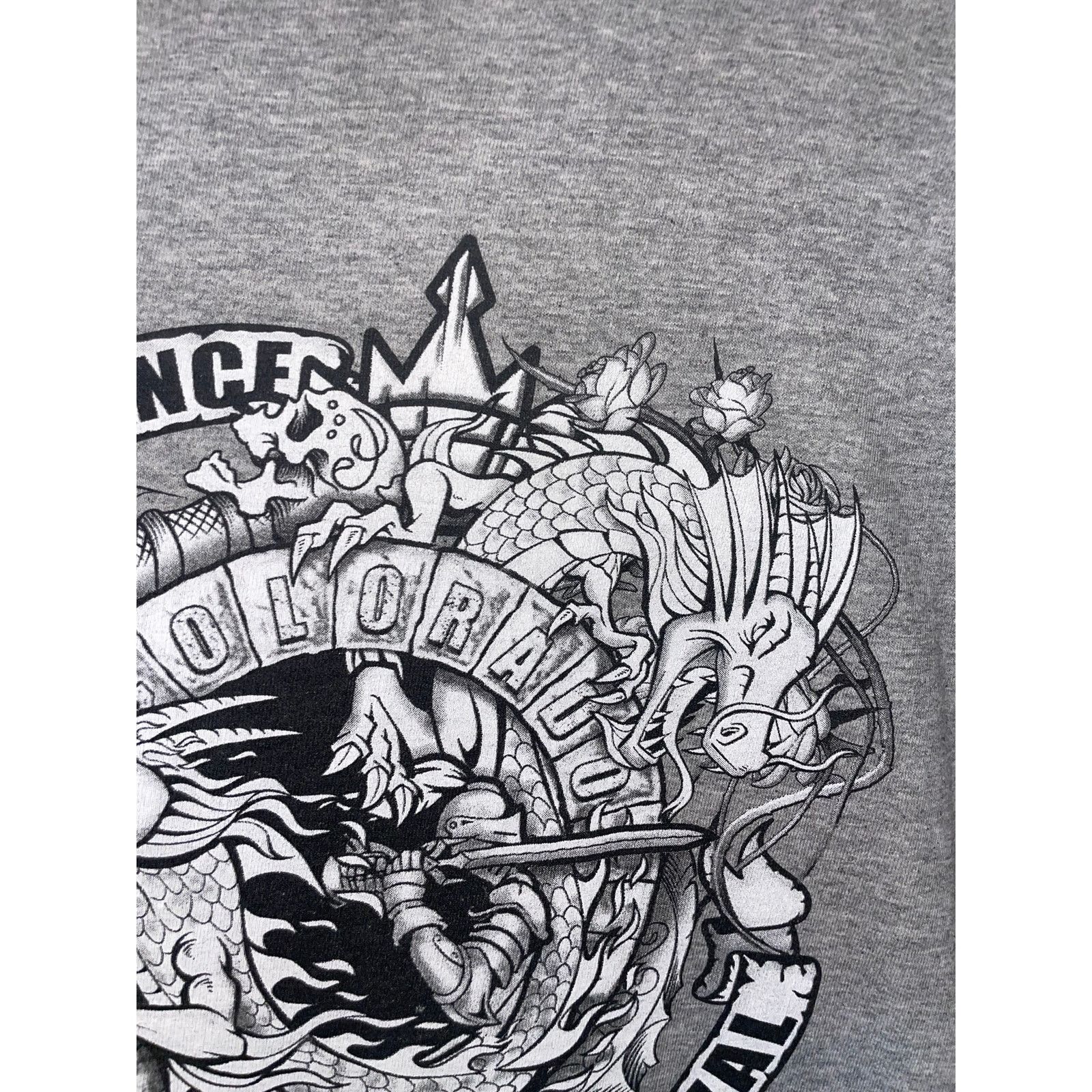 Gildan 2000s Colorado Renaissance Festival Dragon Gray Shirt Y2K L Size US L / EU 52-54 / 3 - 4 Thumbnail