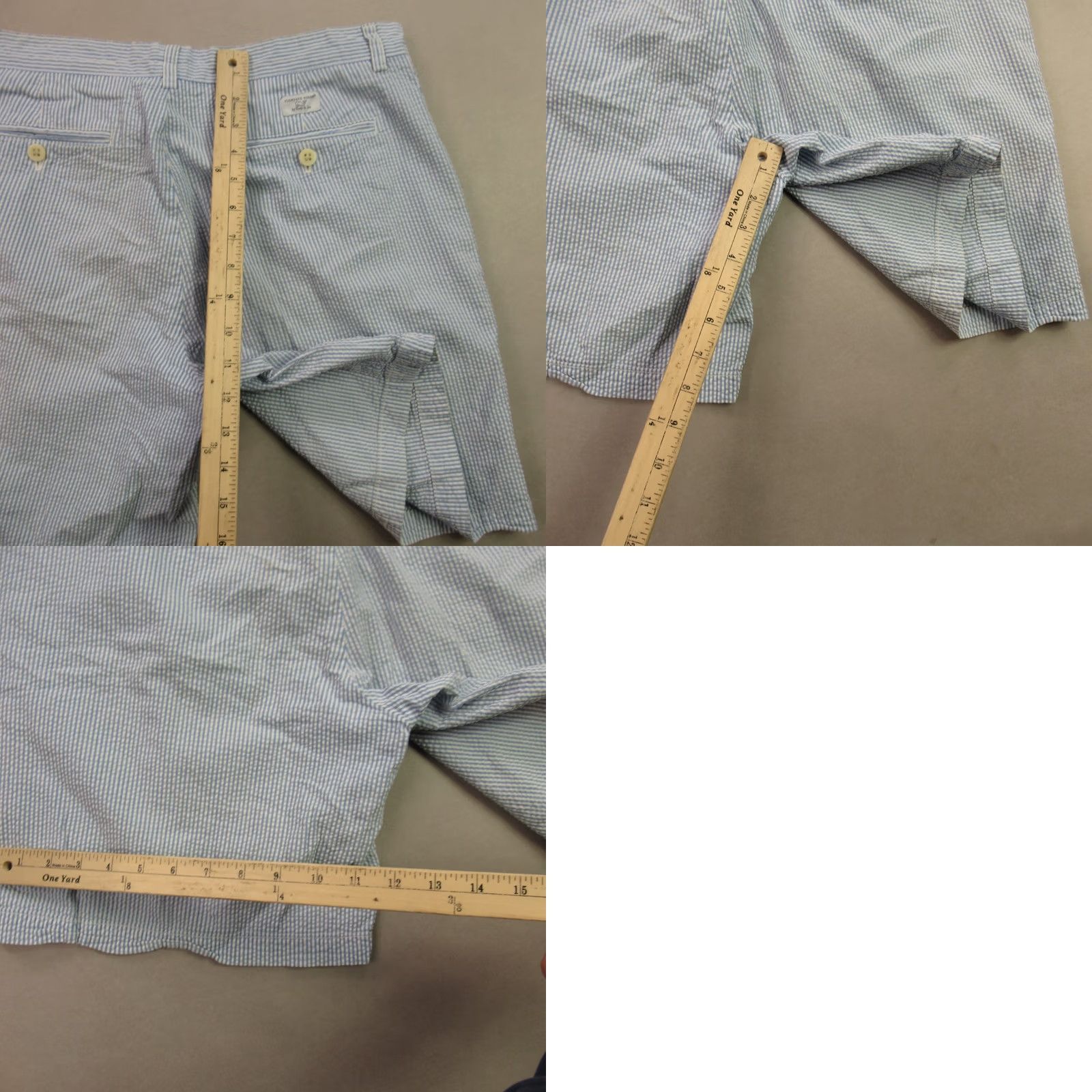 Vineyard Vines Vineyard Vines Shorts Mens 34 Blue Stripes Chino Pockets Hiking Lightweight Short Size US 34 / EU 50 - 8 Thumbnail