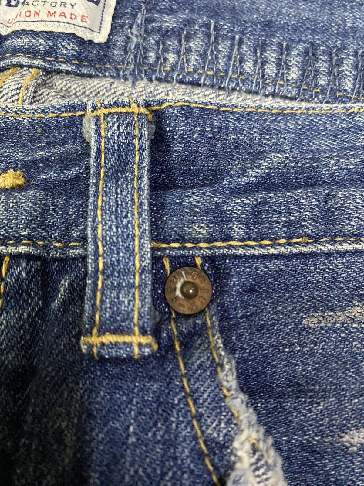 Japanese Brand Designer Eternal Japan Distresed Denim Size US 30 / EU 46 - 8 Thumbnail