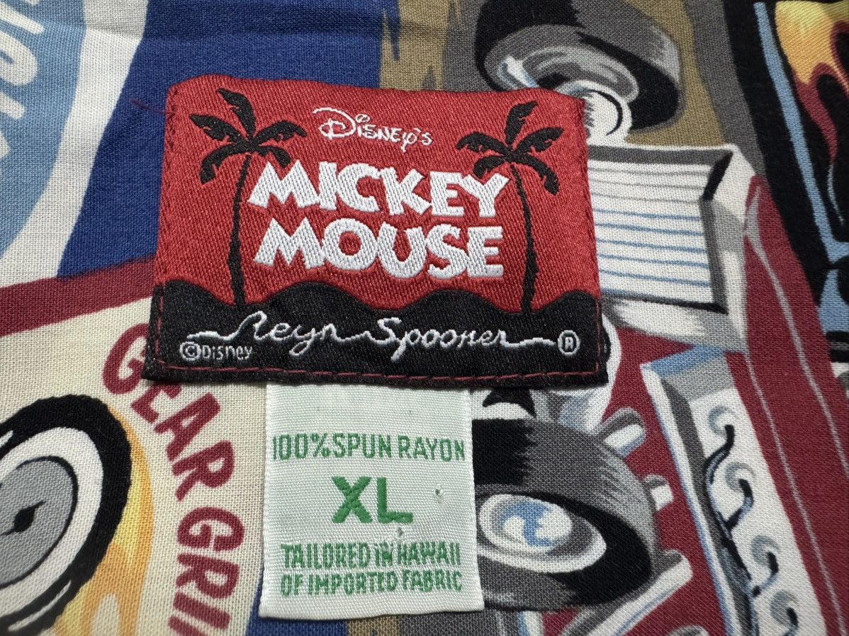 Mickey Mouse × Reyn Spooner Vintage Mickey x Reyn Spooner Hawaii Shirt 100% Rayon Size US XL / EU 56 / 4 - 3 Thumbnail