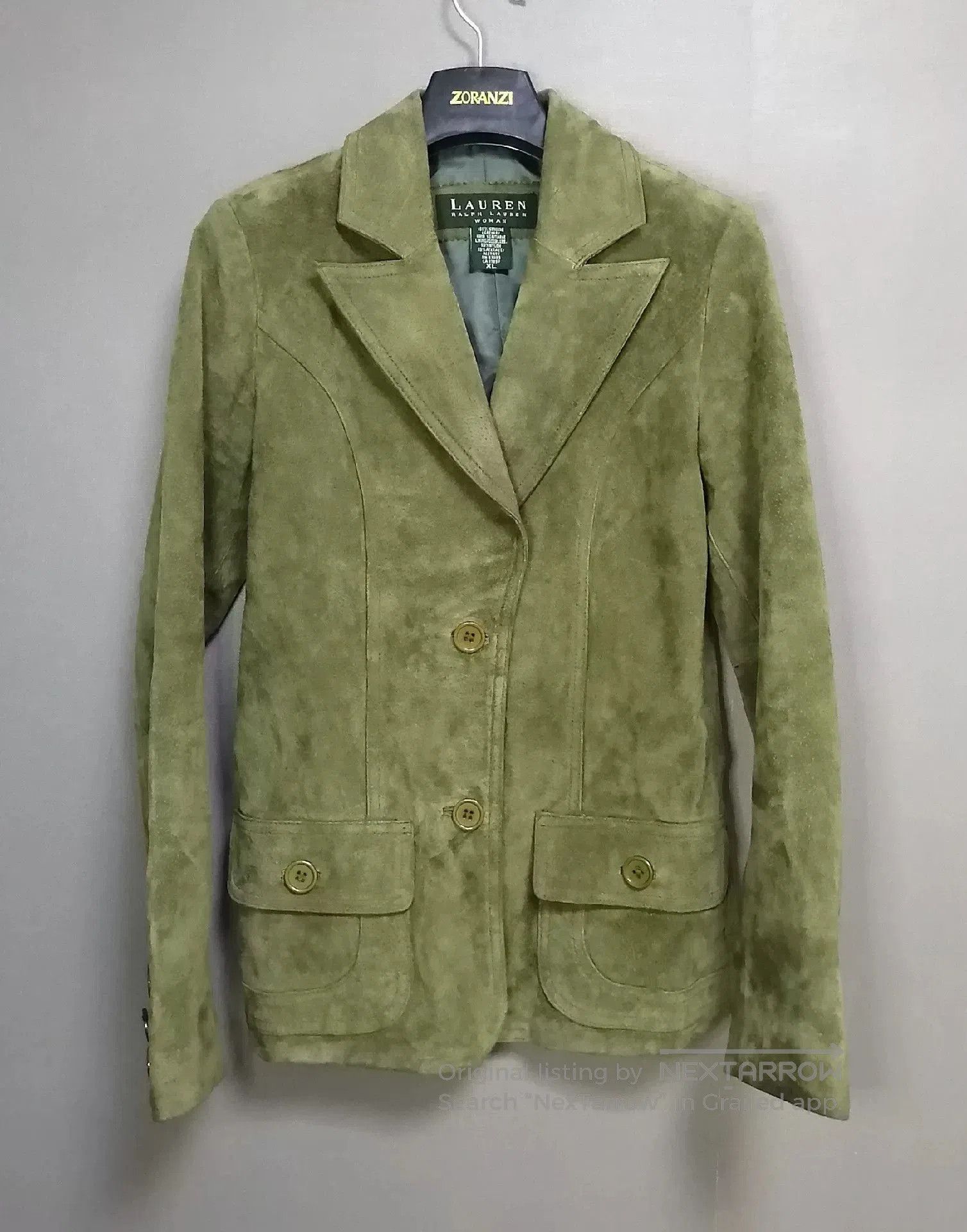 Polo Ralph Lauren Vintage Ralph Lauren Leather Blazer. Size XL / US 12-14 / IT 48-50 - 1 Thumbnail