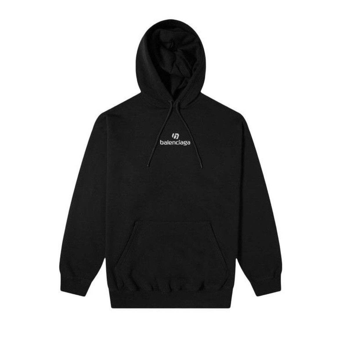 Balenciaga Balenciaga Sponsor Logo Medium Fit Hoodie Black NWT Size US M / EU 48-50 / 2 - 4 Thumbnail