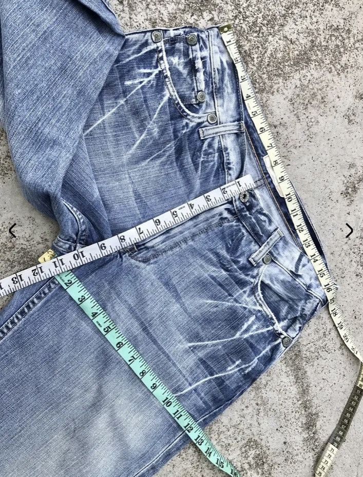 Japanese Brand FLARED⚡️⚡️BKE WASHED BLUE DENIM Size US 34 / EU 50 - 7 Thumbnail