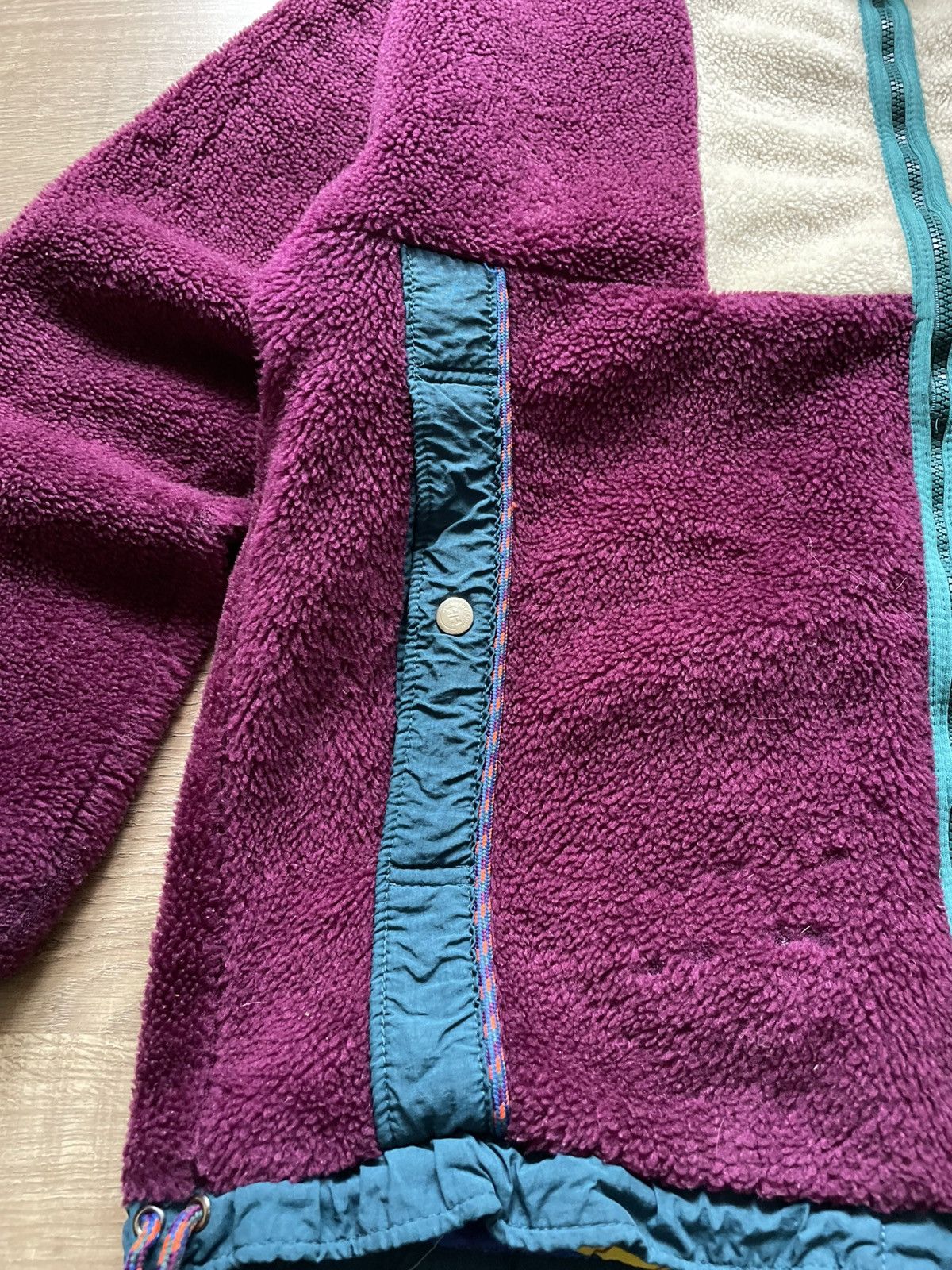 Helly Hansen Vintage 90's Helly Hansen Fleece Sherpa Zip Jacket Size US L / EU 52-54 / 3 - 8 Thumbnail