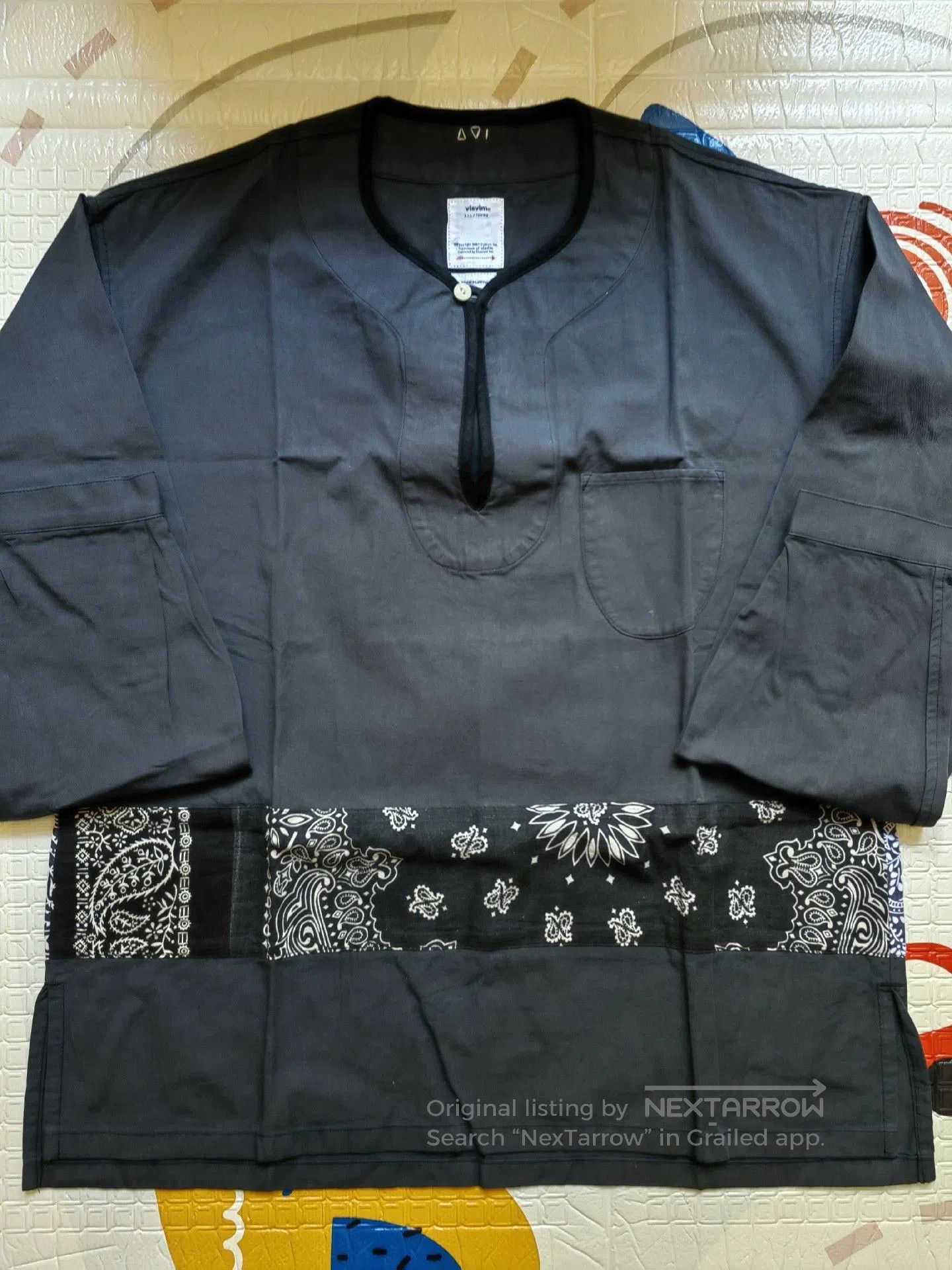 Visvim VISVIM 18AW Bandana Tunic Shirt. Size US S / EU 44-46 / 1 - 2 Thumbnail