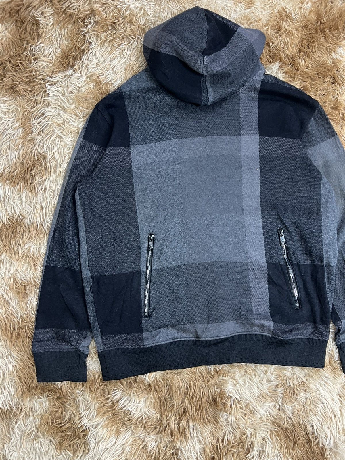 Japanese Brand Black Label Crestbridge Big Check Zip-Up Hoodie Size US L / EU 52-54 / 3 - 2 Thumbnail