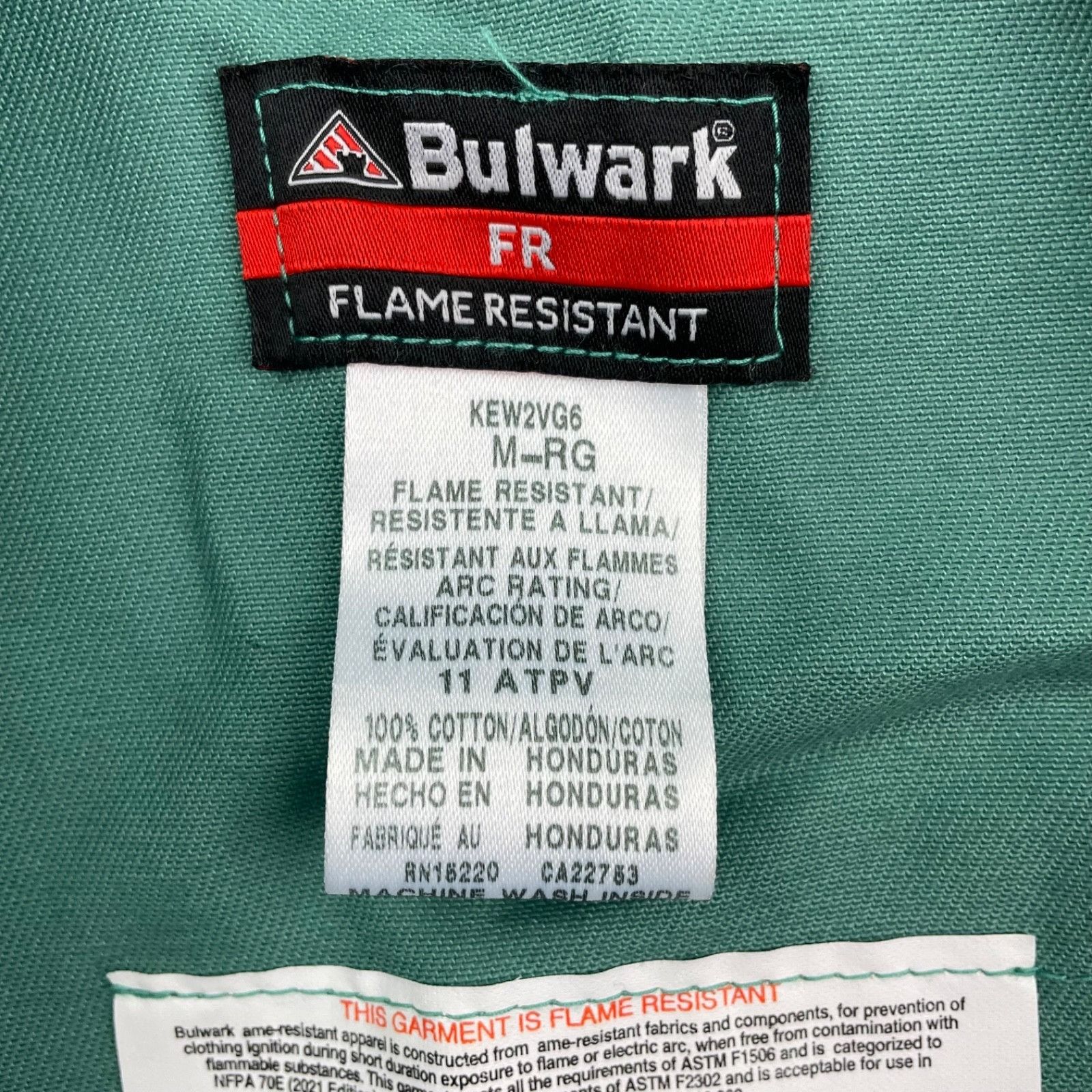 Bulwark Bulwark FR Men's Flame Resistant CAT 2 | 2112 Snap Button Sh Size US L / EU 52-54 / 3 - 4 Thumbnail