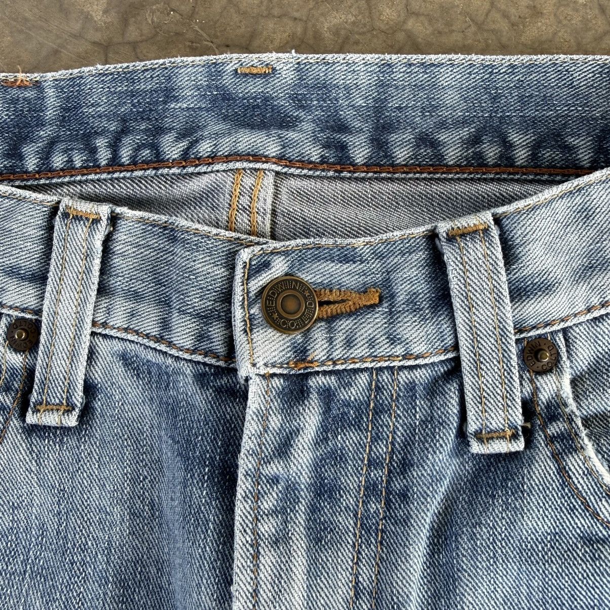 Edwin Vintage Edwin Faded Denim Jean Pants W31 Size US 31 - 4 Thumbnail