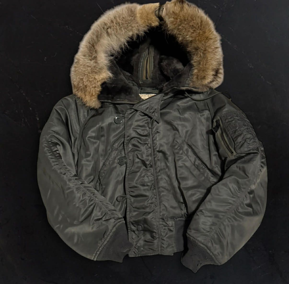 Alpha Industries Alpha Industries N-2B Bomber Jacket — (Made July 29, 1970) Size US M / EU 48-50 / 2 - 6 Thumbnail