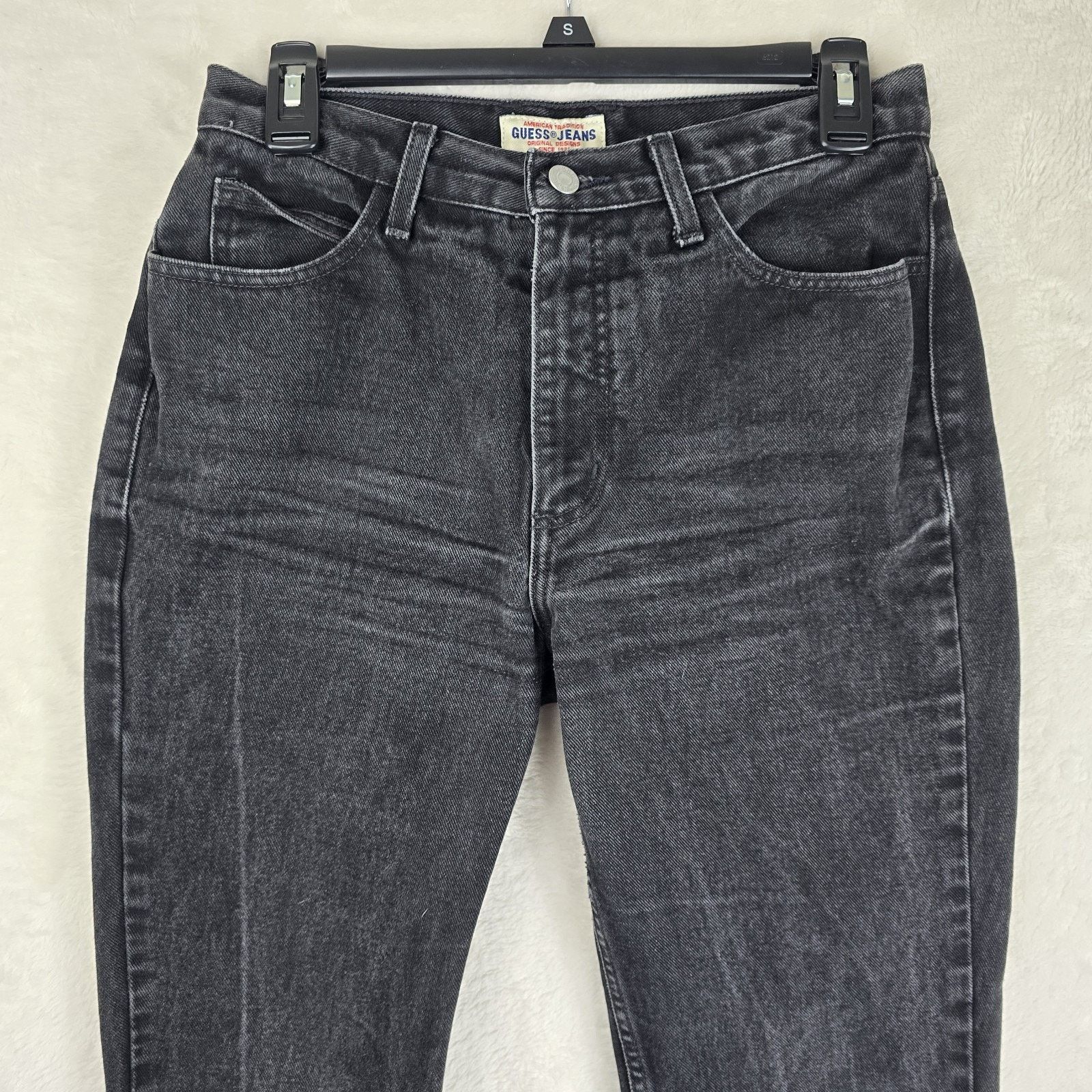 Guess Guess Jeans Womens Size 30 28x28 Black Denim Vintage 90s Size 28" / US 6 / IT 42 - 3 Thumbnail