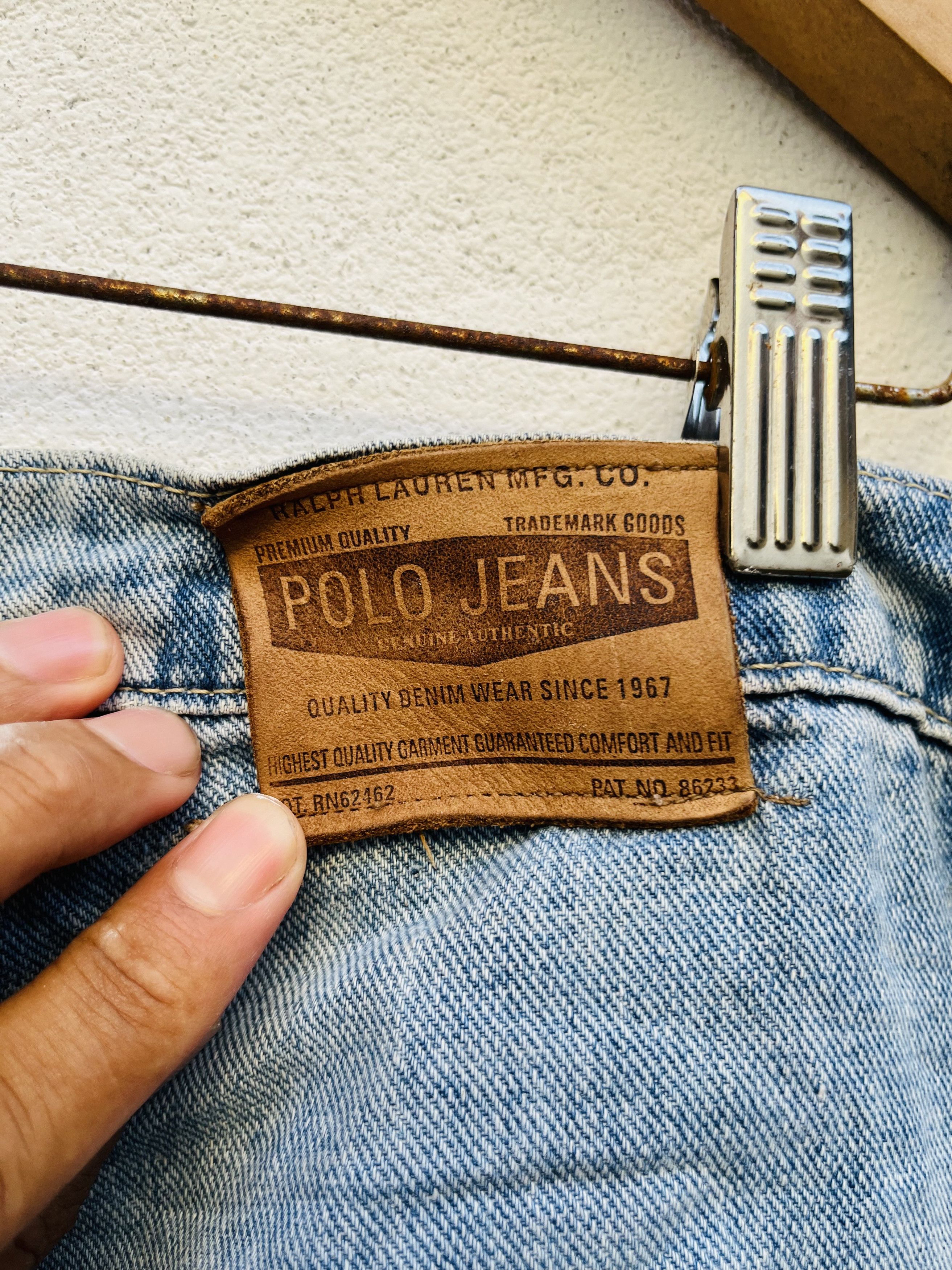 Polo Ralph Lauren × Vintage Vintage Polo Ralph Lauren Beggie Hip Hop Fashion Style Size US 38 / EU 54 - 10 Thumbnail