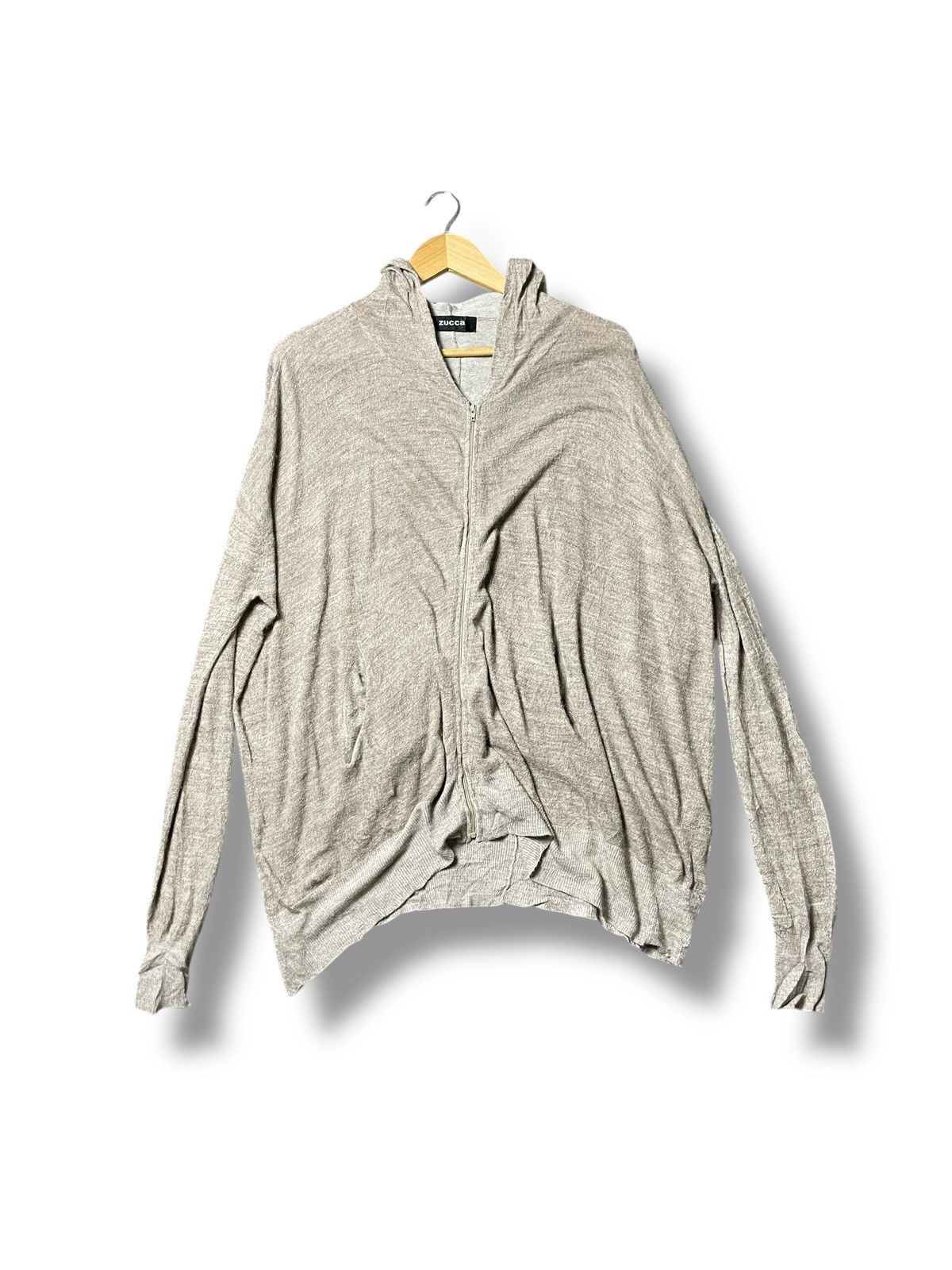 Vintage × Zucca Zucca x Vintage Knitwear Hoodie Sweater (43) Size US XL / EU 56 / 4 - 1 Thumbnail