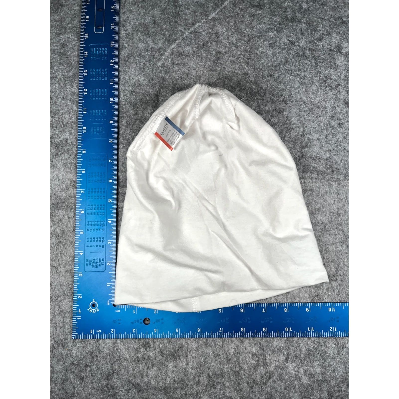 Vintage Interski 2023 Beanie Adult One Size White Knit Cotton Blend Stretch Ski NEW Size ONE SIZE - 7 Thumbnail